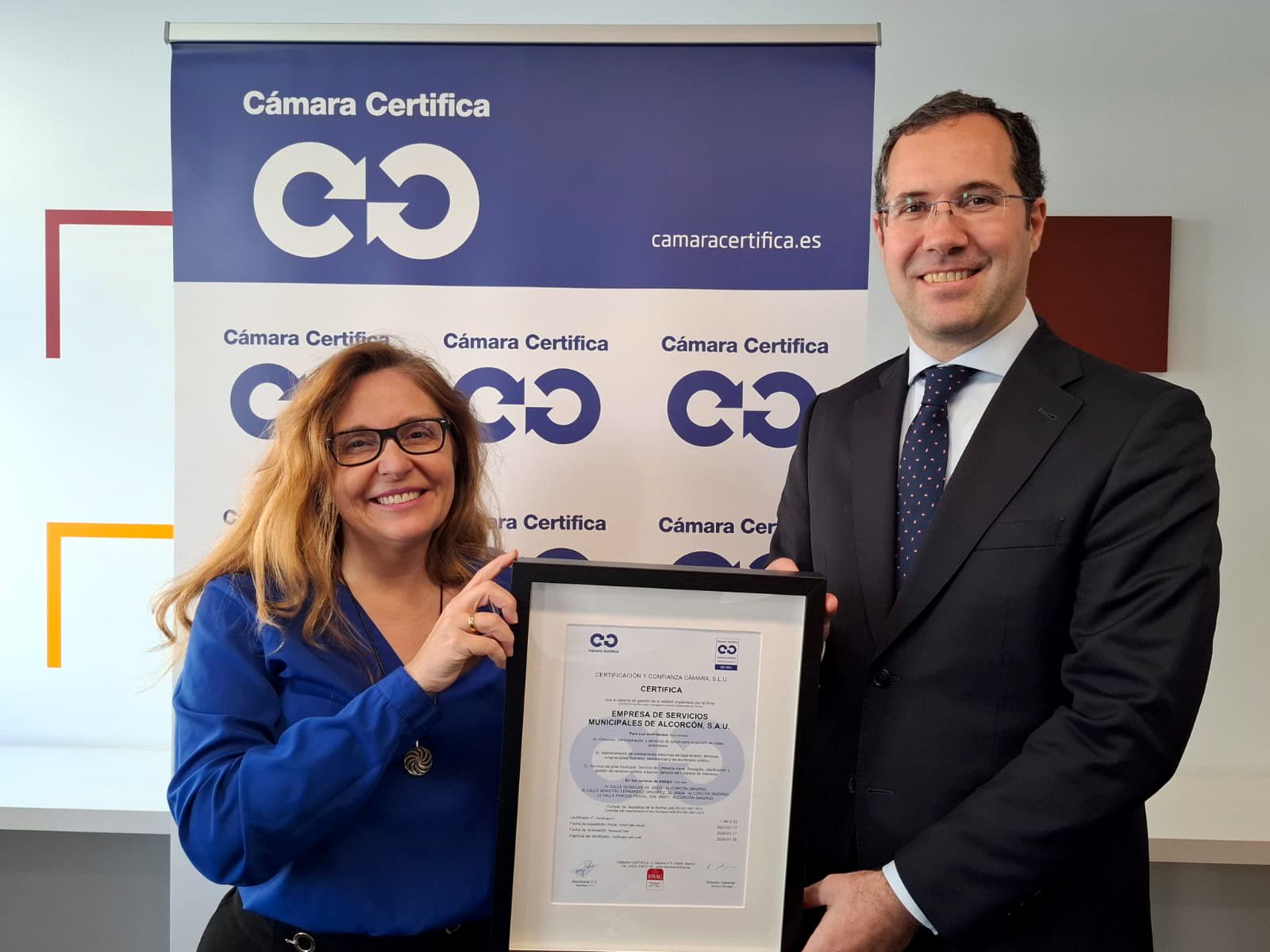 ESMASA renueva la certificación ISO 9001 por la calidad en el ejercicio de todos sus servicios